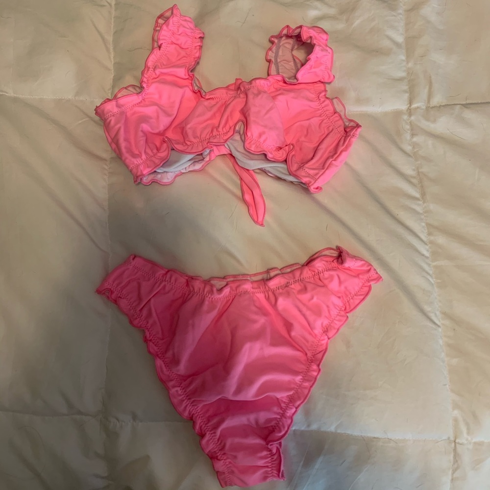 Pink bikini